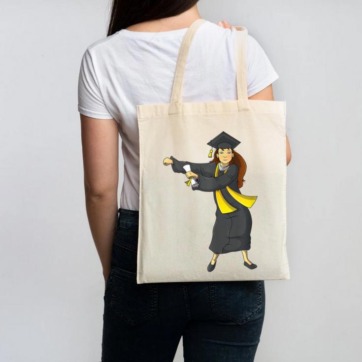 Flossing Graduation Class Of 2019 Women Canvas Tote Bag