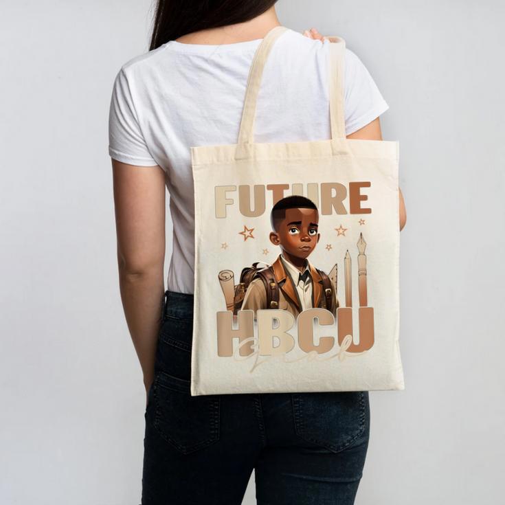 Future HBCU Grad History Boy Kids Graduation HBCU Canvas Tote Bag