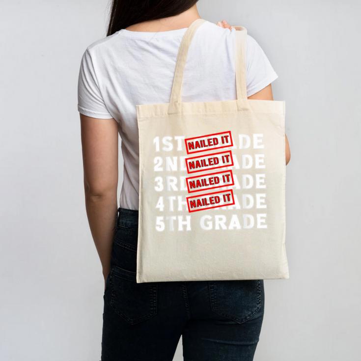 Goodbye 4th Grade Graduation Last Day School Hello 5th Grade Canvas Tote Bag