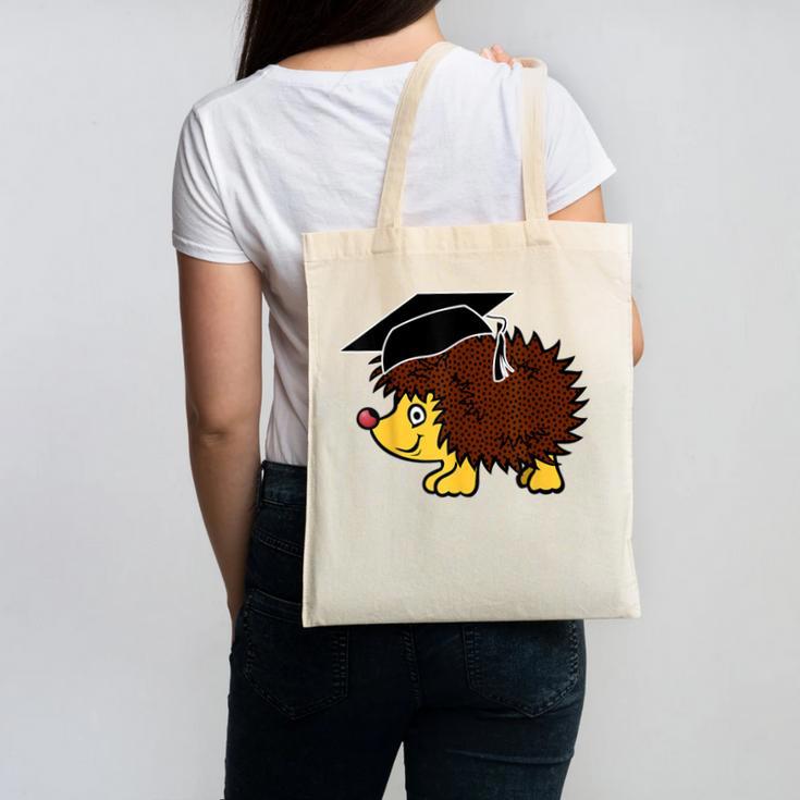 Graduation Hedgehog 2017 Graduate Graduation T-Shirt Canvas Tote Bag