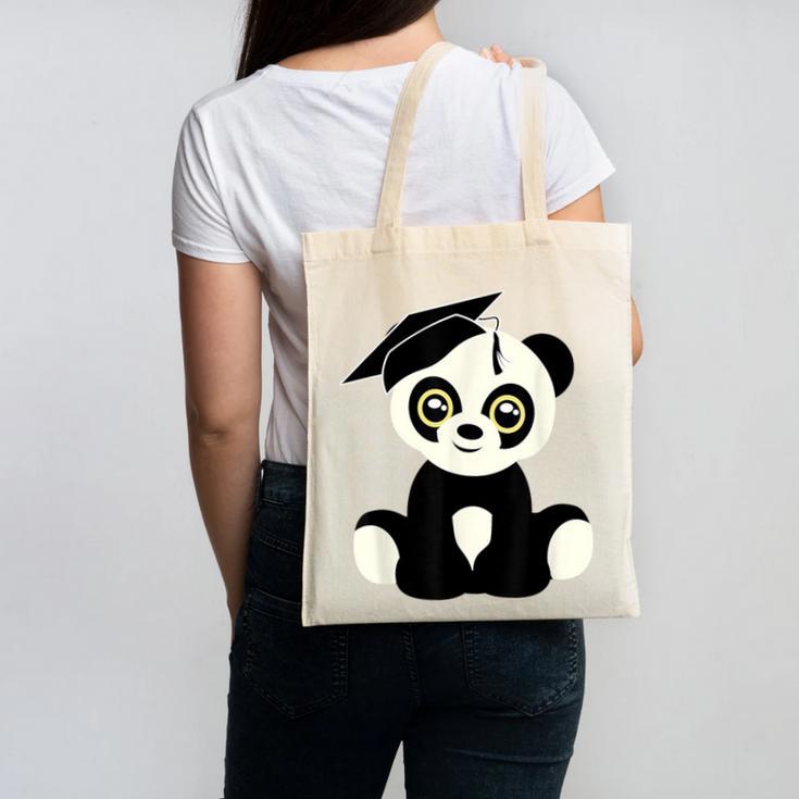 Graduation Panda Bear 2017 Graduate Graduation T-Sh Canvas Tote Bag