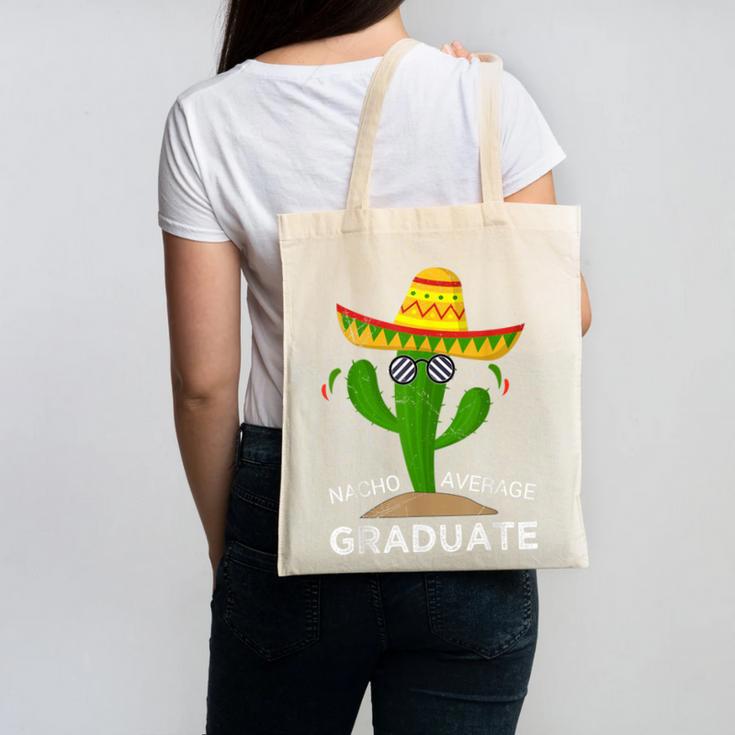 High School College Graduate Graduation Canvas Tote Bag