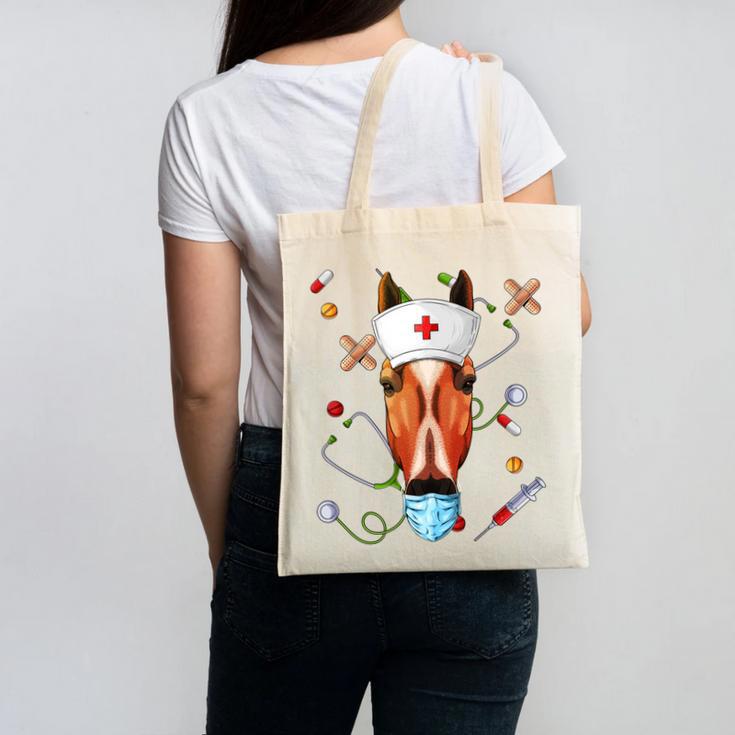 Horse Nurse RN ER Nursing School Graduation Canvas Tote Bag