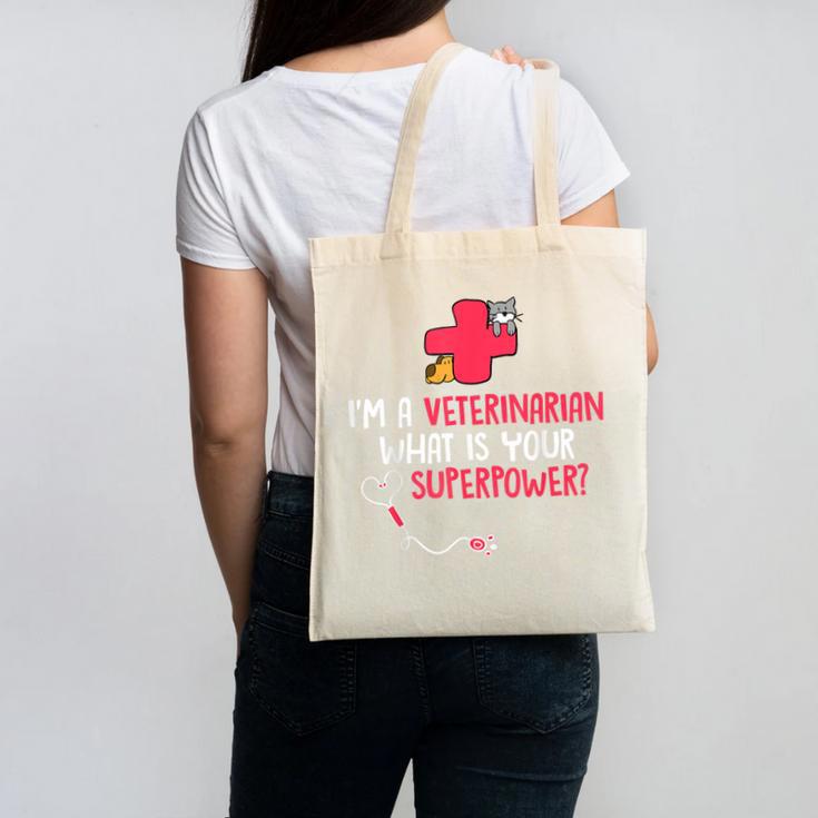 I'm A Veterinarian Vet Student Graduation Canvas Tote Bag