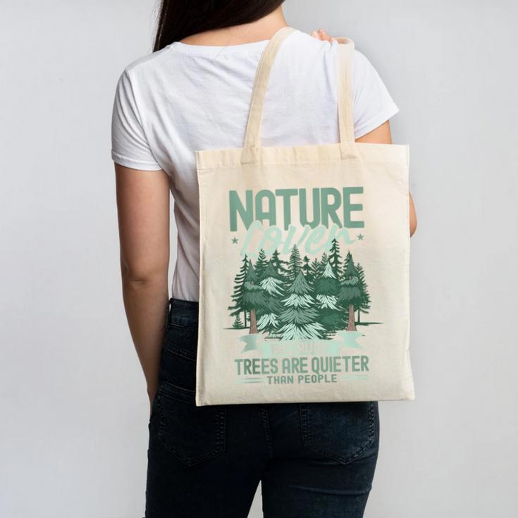Introvert Nature Lover Introverted Forest Lover & Tree Canvas Tote Bag Introvert Nature Lover Introverted Forest Lover & Tree Canvas Tote Bag