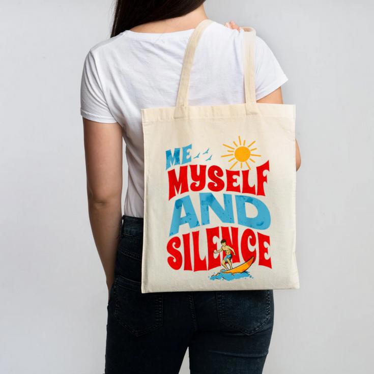 Introvert Relaxation Me Myself And Silence Summer Vacation For Men Women Canvas Tote Bag Introvert Relaxation Me Myself And Silence Summer Vacation For Men Women Canvas Tote Bag