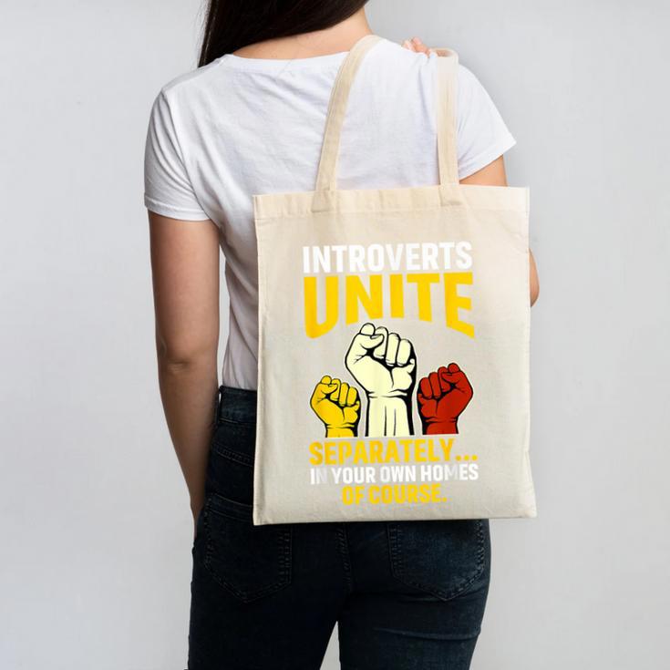 Introverts Unite Introvert Antisocial Anti Social Canvas Tote Bag Introverts Unite Introvert Antisocial Anti Social Canvas Tote Bag