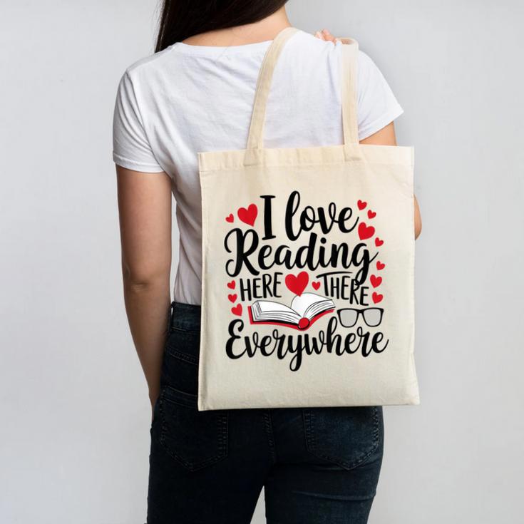 Its A Good Day To Read Book Across America Kids Canvas Tote Bag