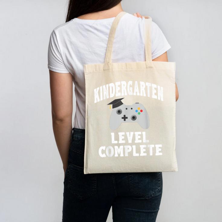 Kindergarten Gamer Graduate Graduation Canvas Tote Bag