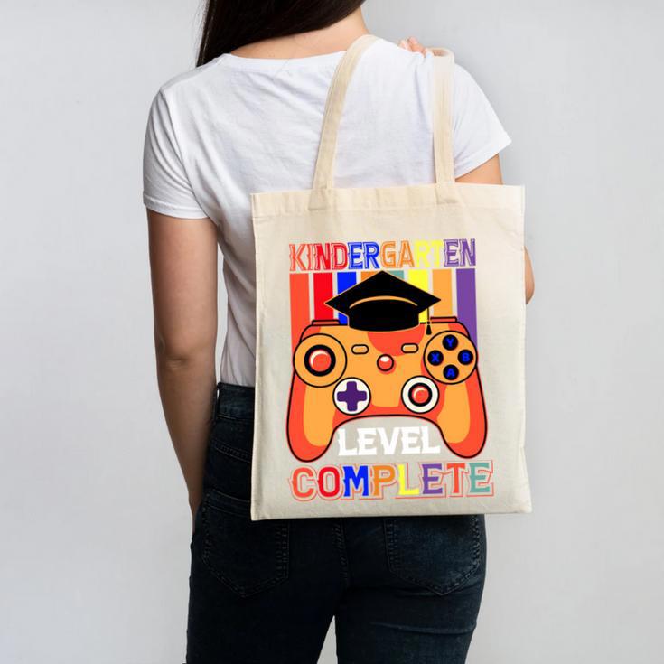 Kindergarten Graduation Level Complete Gamer Graduation Kids Canvas Tote Bag