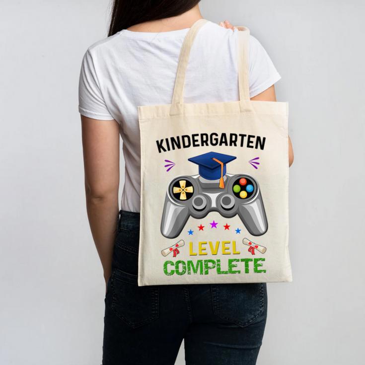 Kindergarten Level Complete Graduation Class 2023 Gamer Kids Canvas Tote Bag