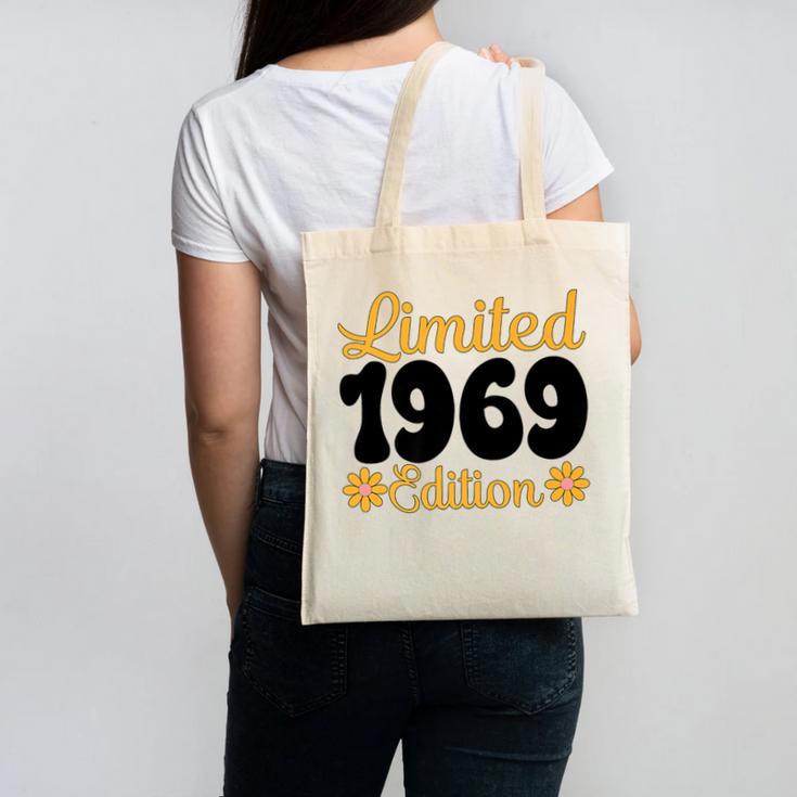 Limited 1969 Edition Retro Nostalgia Art Premium Canvas Tote Bag