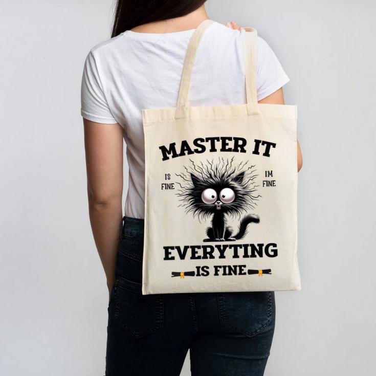 Masters Mastered It Graduate Master Degree Graduation Canvas Tote Bag