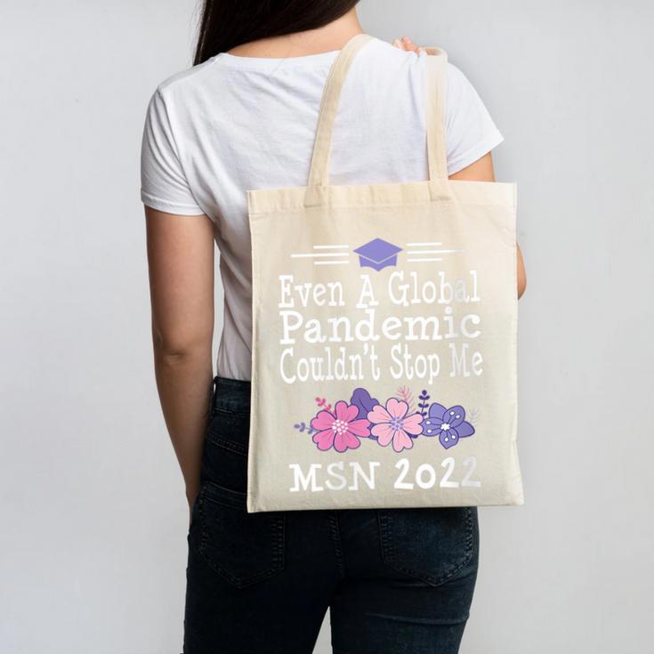 MSN Masters Science In Nursing Nurse Graduation 2022 Canvas Tote Bag
