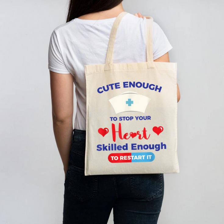 Nurse Tshirt Graduation Nursing School Birthday Canvas Tote Bag