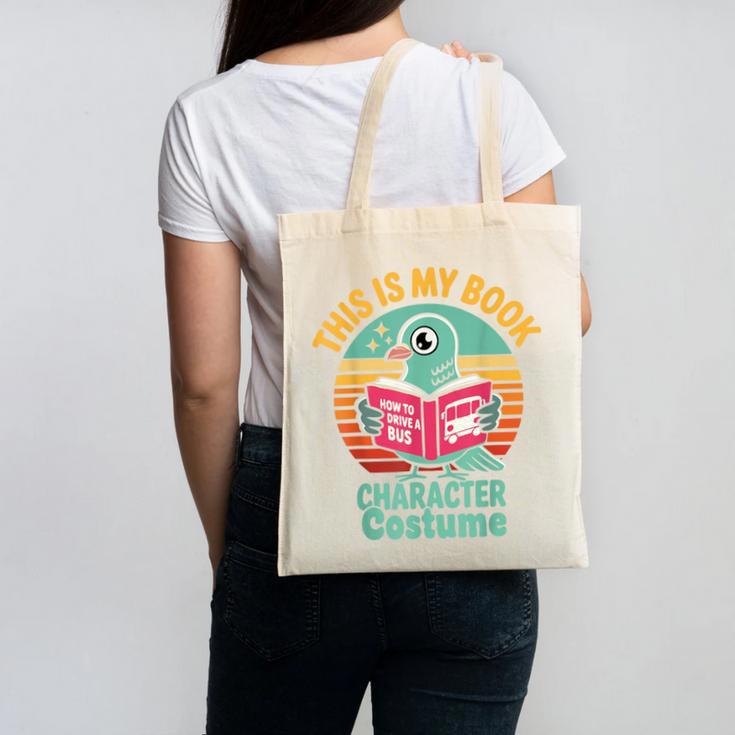 Pigeon Book Character Costume For Reading Day Canvas Tote Bag