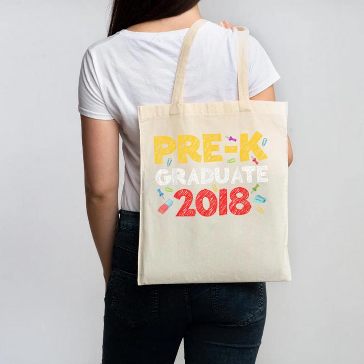 Pre-K Graduate Grad 2018 Graduation Shirt Canvas Tote Bag