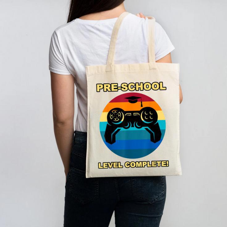 Pre-School Level Complete Graduation Video Gamer PreschoolCanvas Tote Bag