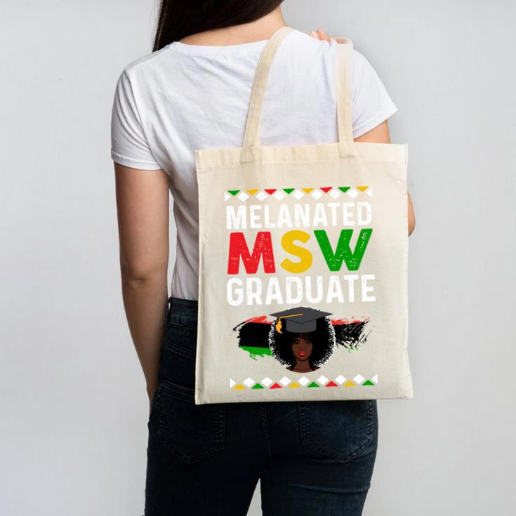 Queen MSW Social Work Grads Masters Graduation Canvas Tote Bag