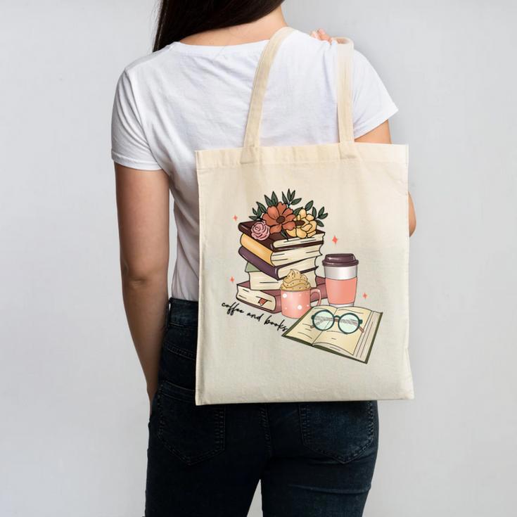 Read Books Drink Coffee For Women Canvas Tote Bag