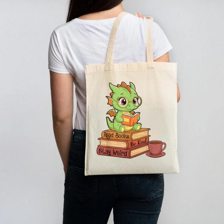 Read Books Be Kind Stay Weird Reading Bookworm Reader Canvas Tote Bag Read Books Be Kind Stay Weird Reading Bookworm Reader Canvas Tote Bag