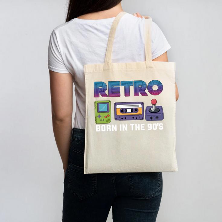 Retro Gaming Nostalgia Tee Perfect For 90s Lovers Premium Tri-Blend Canvas Tote Bag