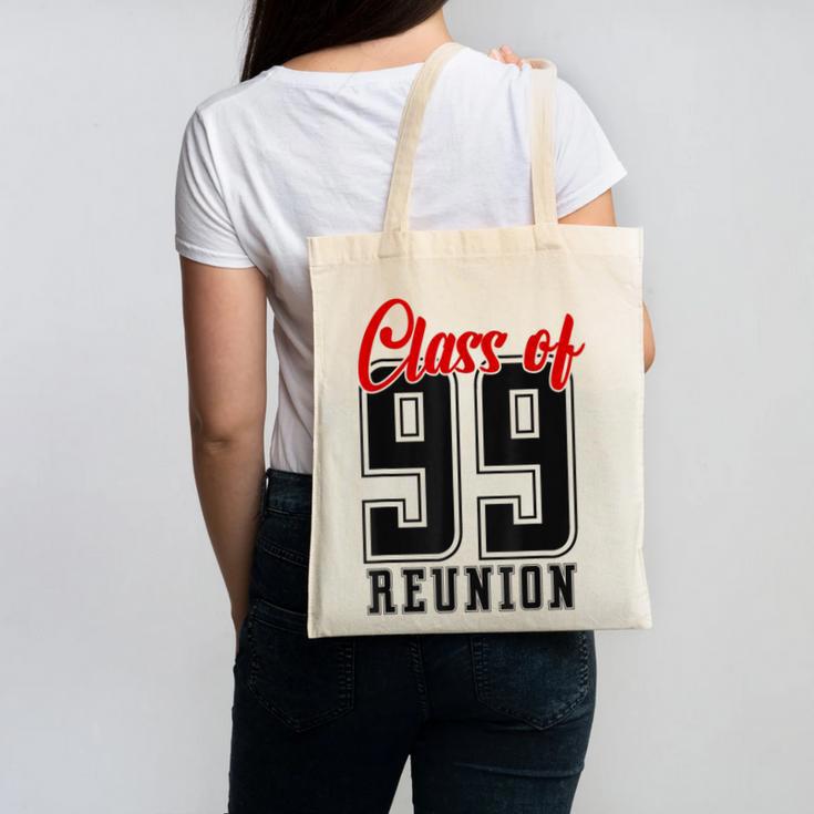 Reunion 1999 Matching Graduation High School Class Of 1999 Canvas Tote Bag