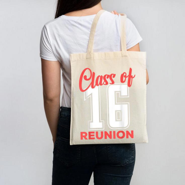 Reunion 2016 Class Of 2016 Matching Graduation High School Canvas Tote Bag