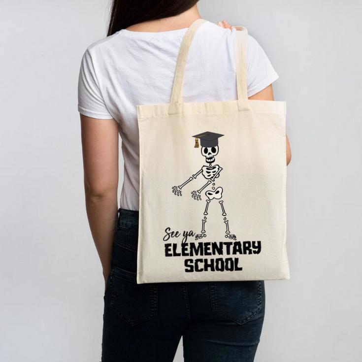 See Ya Elementary School Shirt Cool Graduation Tee Canvas Tote Bag