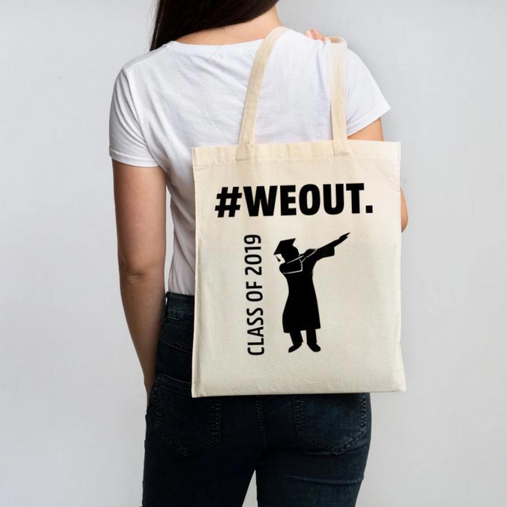 Senior 2019 Grad College High School Graduation Canvas Tote Bag