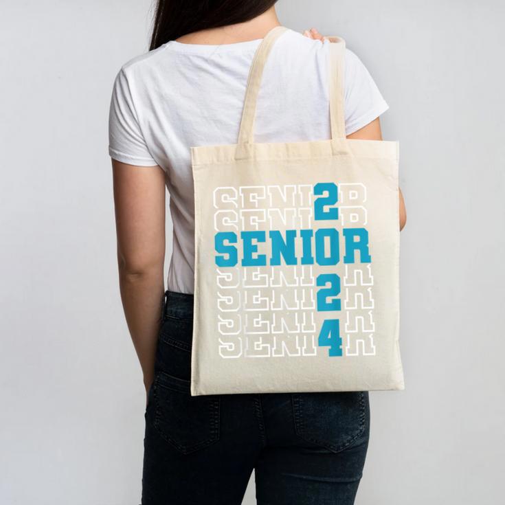 Senior 2024 Graduation Class Of 2024 Senior Boys Girls Canvas Tote Bag