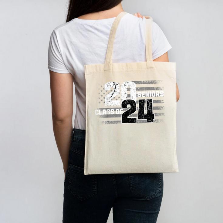 Senior 2024 Graduation Class Of 2024 Senior Women Boy Girl Canvas Tote Bag