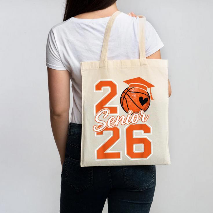 Senior Basketball Class Of 2026 Crew Basketball Graduation Canvas Tote Bag