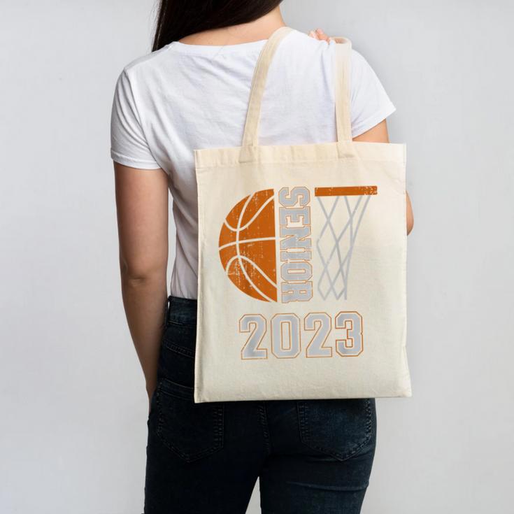 Senior Class Of 2023 Graduation Basketball Team Graduate Canvas Tote Bag