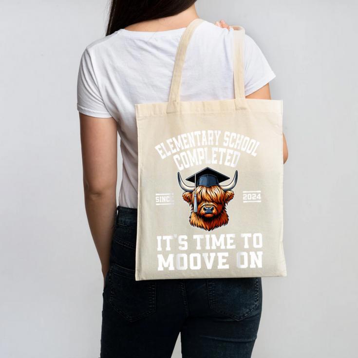 Senior Class Of 2024 Elementary School Graduation Canvas Tote Bag