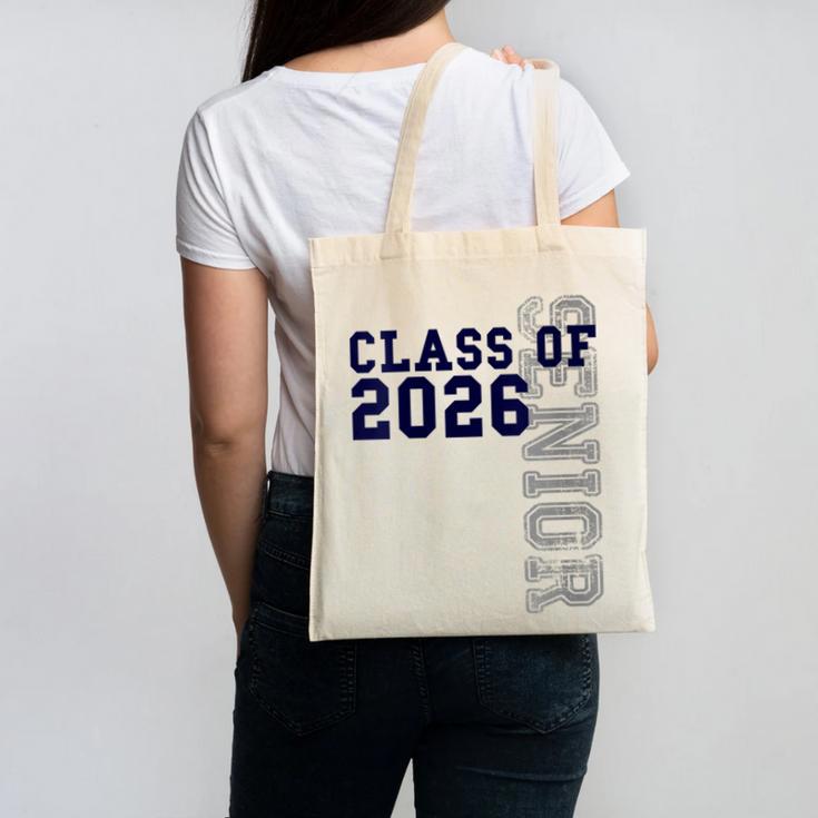 Senior Class Of 2026 Graduation Year High School & College Canvas Tote Bag