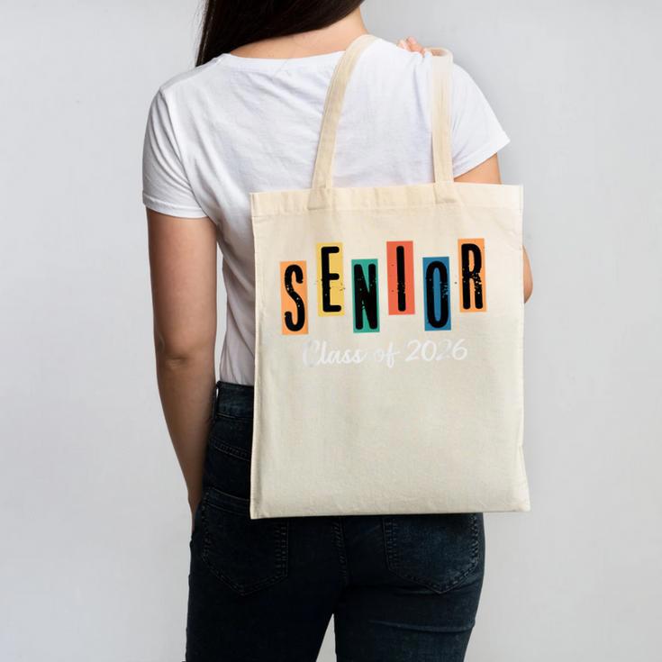 Senior Class Of 2026 Women Men Graduation Class Of 2026 Canvas Tote Bag