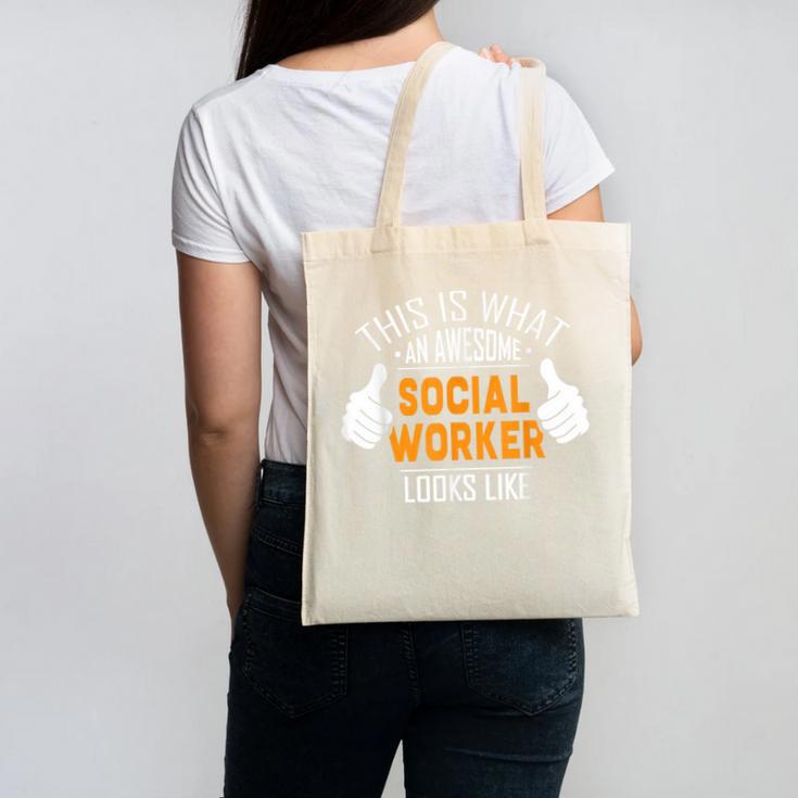 Social Work s Graduation Social Worker Men Canvas Tote Bag