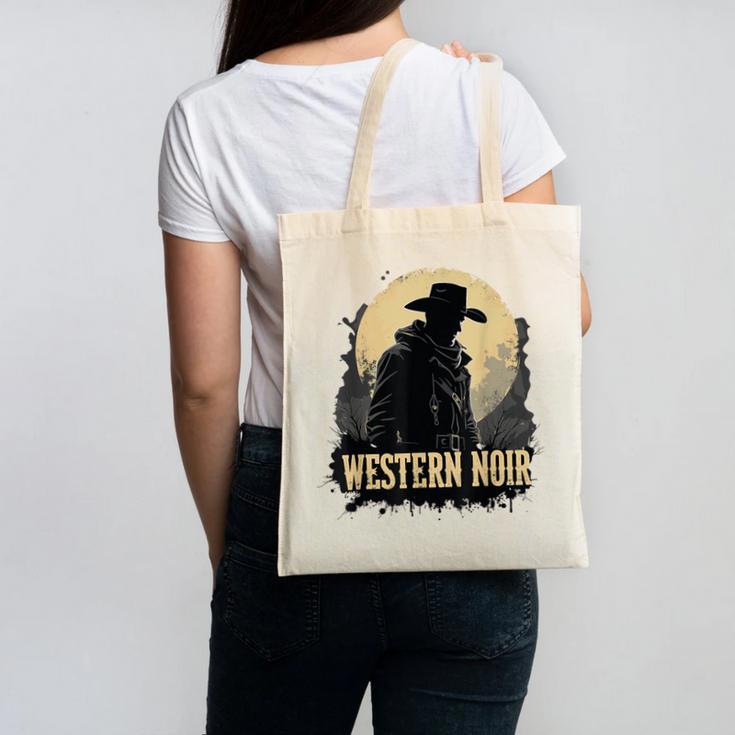 Spaghetti Western Cowboy Culture Classic Western Nostalgia Canvas Tote Bag