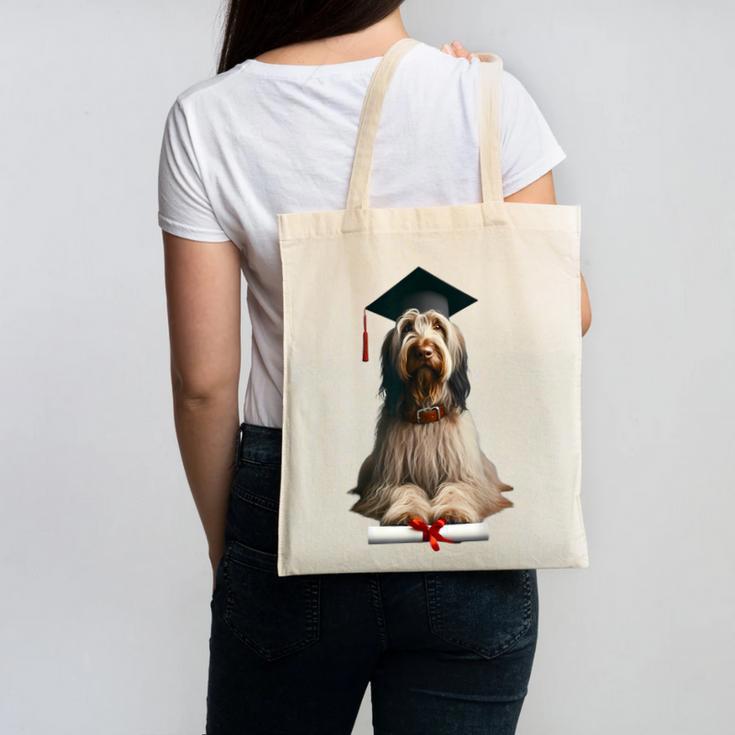 Spinone Italiano Dog Graduation Cap School Graduate Owner Men Women Kids Canvas Tote Bag