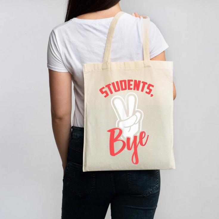 Students Bye Shirt Last Day Of School Graduation 2019 Canvas Tote Bag