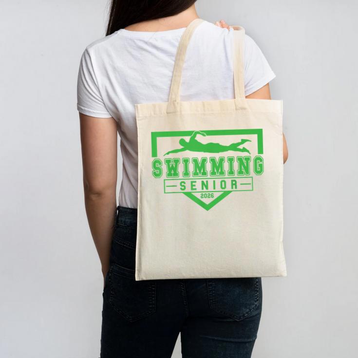 Swimming Senior Night Swim Senior 2026 Graduation 32 Canvas Tote Bag