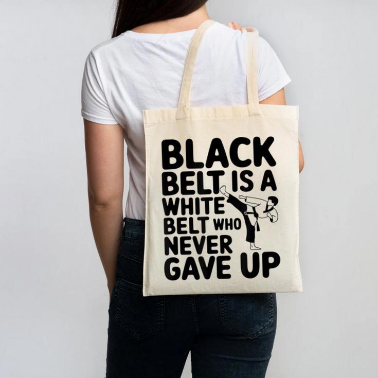 Taekwondo Belt Club Graduation Canvas Tote Bag