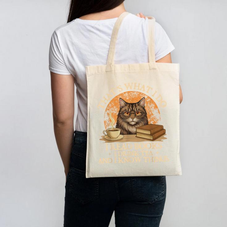 That’s What I Do I Read Books Reading Bookworm Reader Canvas Tote Bag