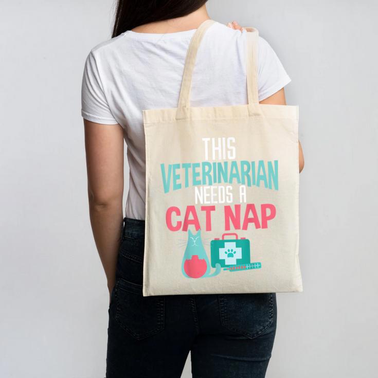 Veterinarian Graduation T-Shirt Men Women Humor Canvas Tote Bag