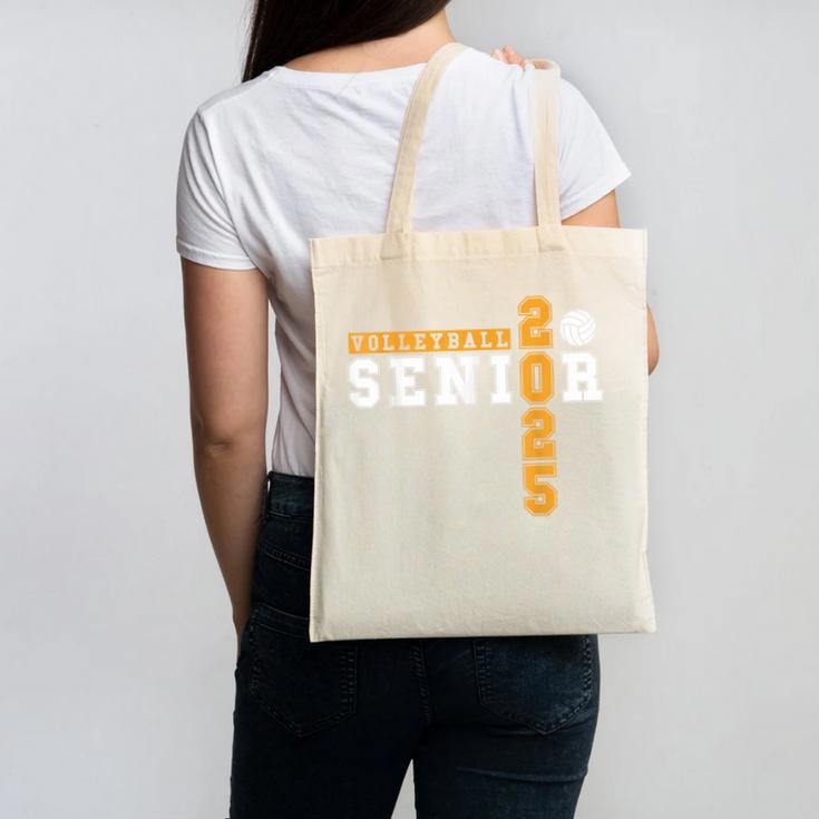 Volleyball Senior Night Volleyball Senior 2025 Graduation 8 Canvas Tote Bag