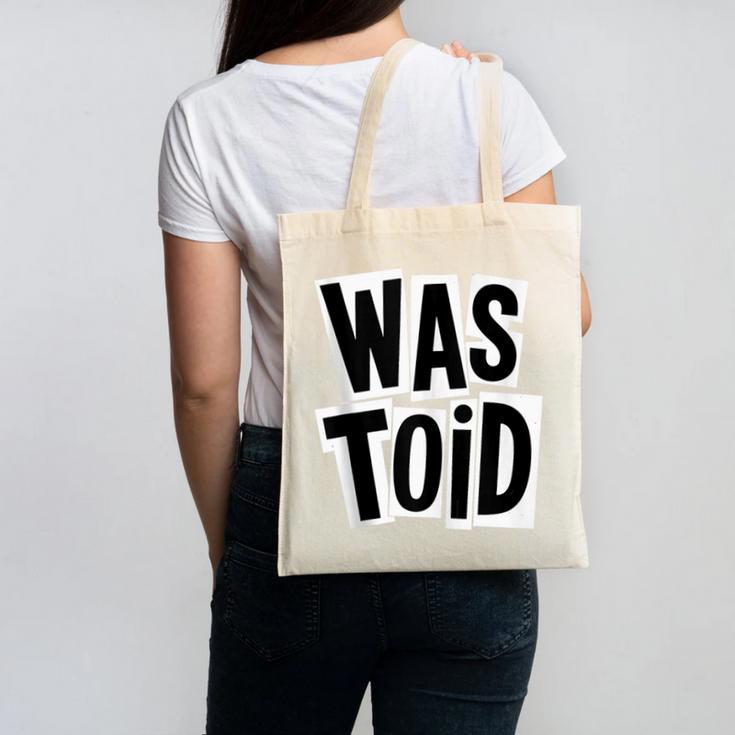 Wastoid 80s Slang Retro Teen Quote Gen X Nostalgia Canvas Tote Bag Wastoid 80s Slang Retro Teen Quote Gen X Nostalgia Canvas Tote Bag