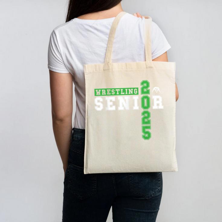 Wrestling Senior Night Wrestling Senior 2025 Graduation 34 Canvas Tote Bag