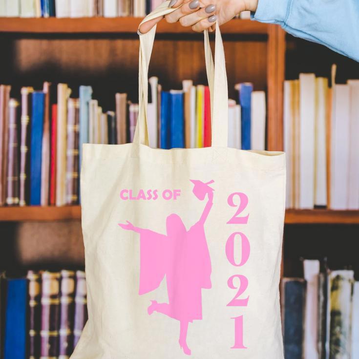 12th Grade Girls Graduation High School Graduation Canvas Tote Bag