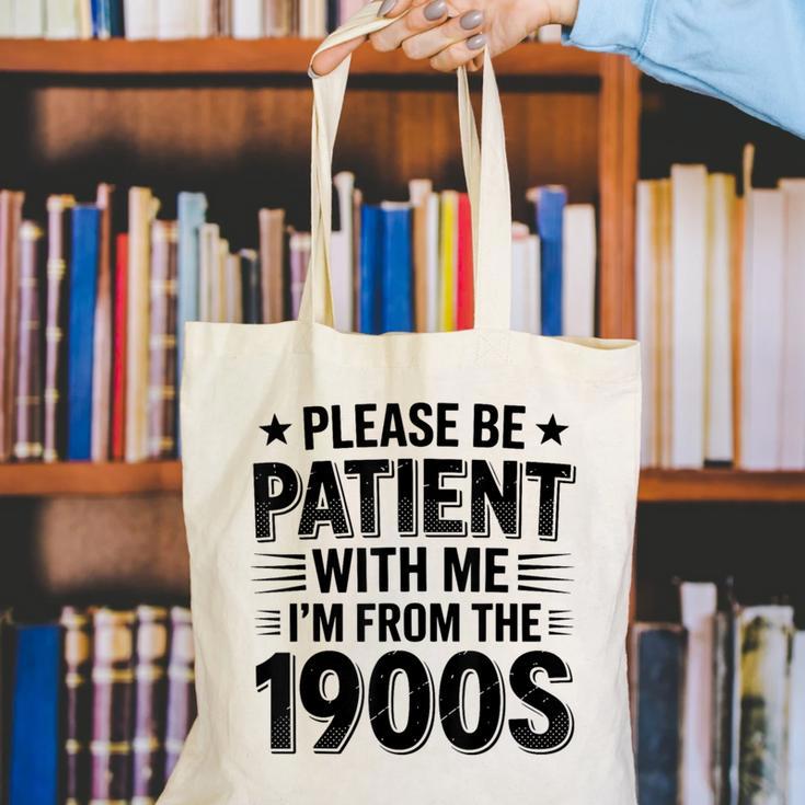 1900s Generation – Nostalgia Graphic Canvas Tote Bag